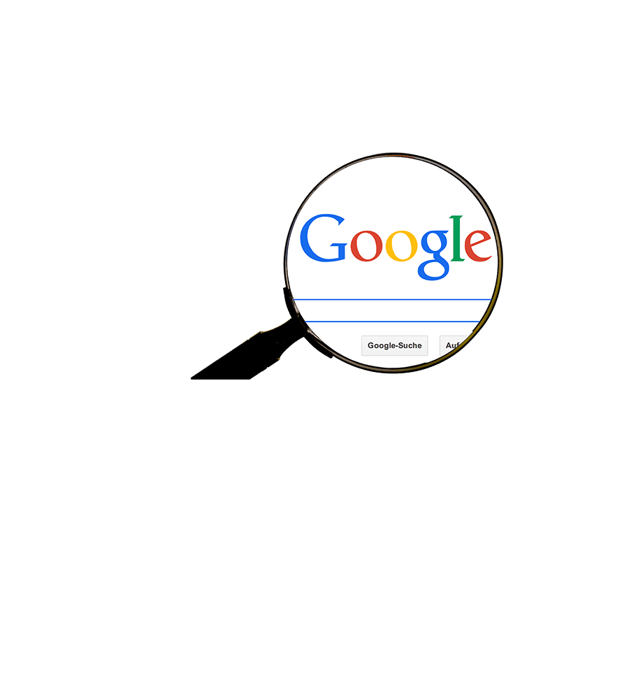 banner object bottom left google search